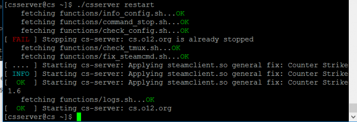 Counter Strike 1.6 Server Linux Üzerine Nasıl Kurulur | o12.org